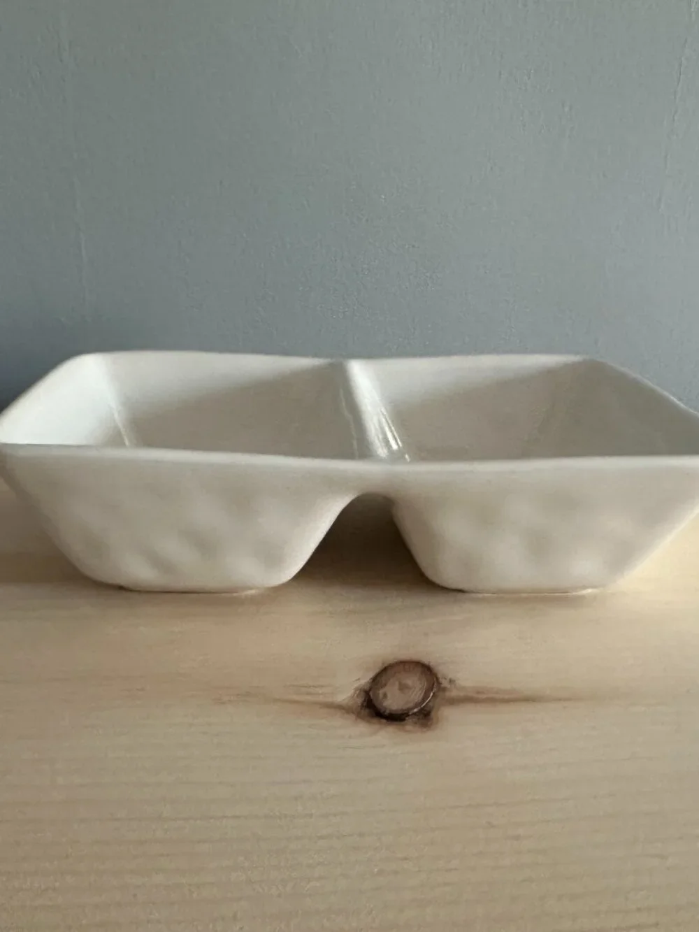 MUAH Gold Lips Tray | Rae Dunn | Artisan Collection | Divided Dish Tray